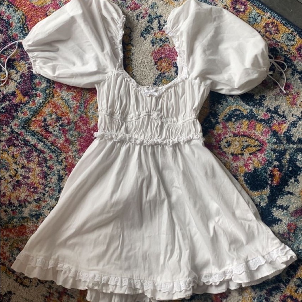 For Love and Lemons White Dress
